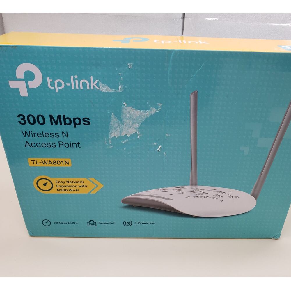 TP-Link 300 Mbps Wireless N Access Point (Model TL-WA801N)